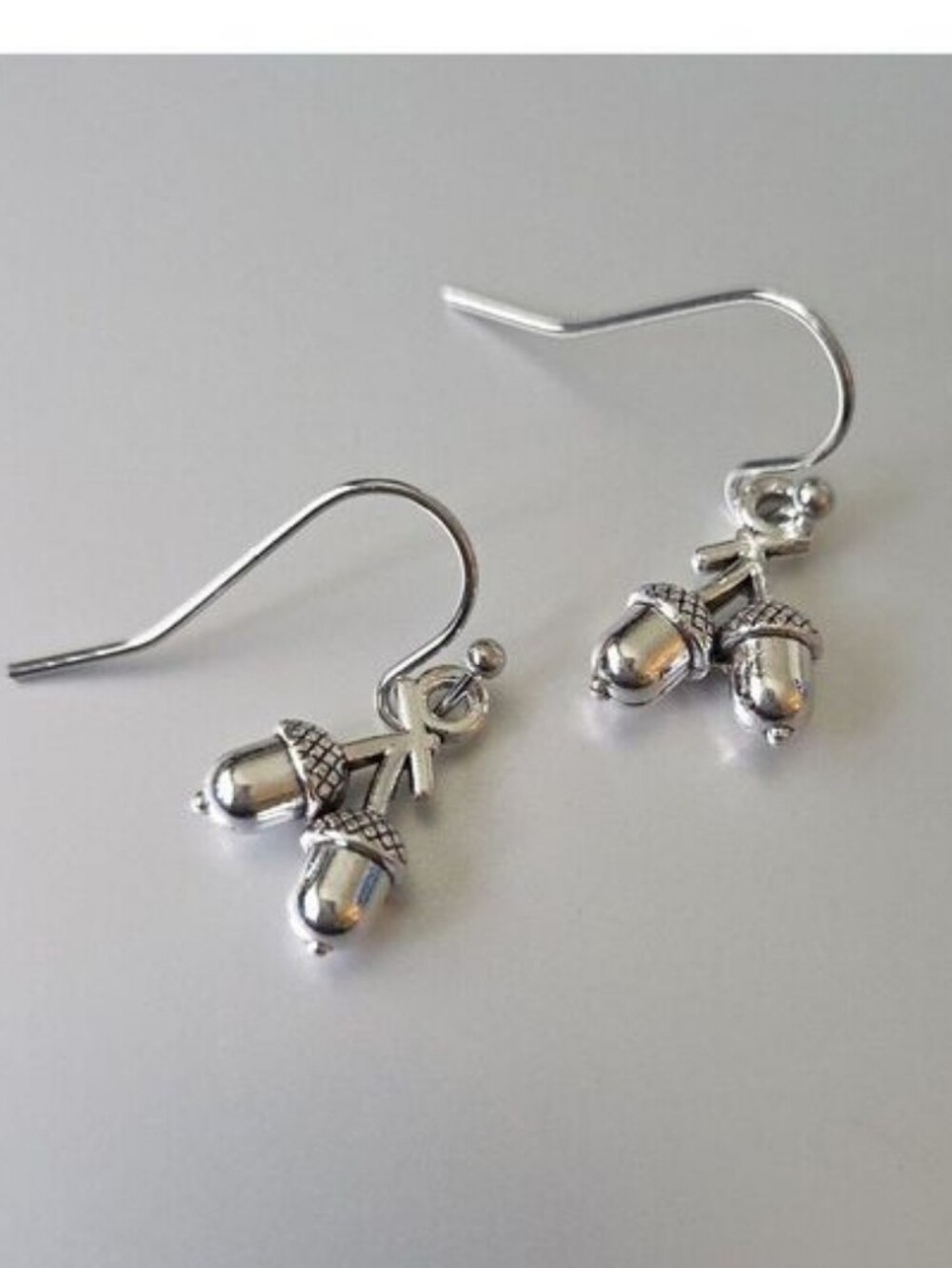  Acorn Earrings 925 French Hook Posts